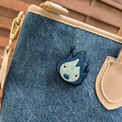 Maison Ghibli Pins|Broche Cannetille Calcifer bleu - Le Château Ambulant