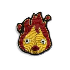 Maison Ghibli Pins|Broche Cannetille Calcifer jaune - Le Château Ambulant