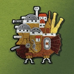 Maison Ghibli Pins|Broche Cannetille Château de Howl - Le Château Ambulant
