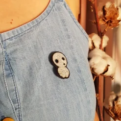 Maison Ghibli Pins|Broche cannetille Kodama assis - Princesse Mononoké