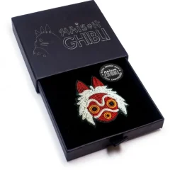 Maison Ghibli Pins|Broche cannetille Masque de San - Princesse Mononoké