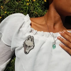 Maison Ghibli Pins|Broche cannetille Moro - Princesse Mononoké