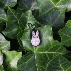 Maison Ghibli Pins|Broche Cannetille Totoro blanc - Mon voisin Totoro
