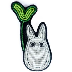 Maison Ghibli Pins|Broche Cannetille Totoro blanc - Mon voisin Totoro