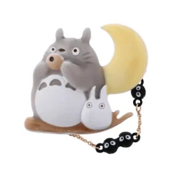 Maison Ghibli Pins|Broche Totoro Ocarina sous la lune - Mon Voisin Totoro