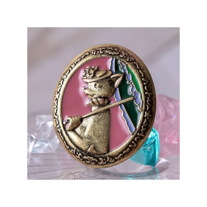 Maison Ghibli Pins|Broche vintage Louise - Le Royaume des chats