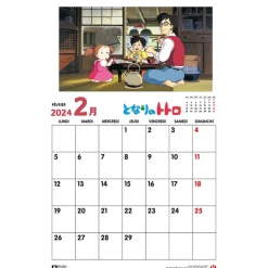 Maison Ghibli Agendas Et Calendriers|Calendrier Totoro 2024 - FR