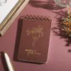 Maison Ghibli Carnets Et Cahiers|Carnet à spirales gauffré 11,5×7,2cm Sophie & Hauru - Le Château Ambu