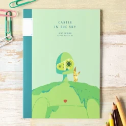 Maison Ghibli Carnets Et Cahiers|Carnet de notes B6 Robot - Le Château dans le ciel