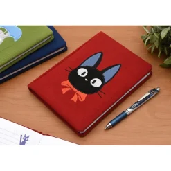 Maison Ghibli Carnets Et Cahiers|Carnet feutrine Jiji - Kiki la petite sorcière