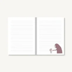 Maison Ghibli Carnets Et Cahiers|Carnet feutrine No Face - Le Voyage de Chihiro