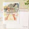 Maison Ghibli Cartes Postales Et Papier À Lettres|Carte de vœux aquarelle 24 x 15,8 cm Aburaya - Le Voyage de Chihiro