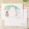 Maison Ghibli Cartes Postales Et Papier À Lettres|Carte de vœux aquarelle 24 x 15,8 cm Hiver - Mon Voisin Totoro