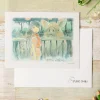 Maison Ghibli Cartes Postales Et Papier À Lettres|Carte de vœux aquarelle 24 x 15,8 cm Chihiro - Le Voyage de Chihiro