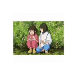 Maison Ghibli Cartes Postales Et Papier À Lettres|Carte Postale Chihiro & Haku onigiri - Le Voyage de Chihiro