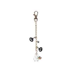 Maison Ghibli Straps|Chaînette Charms Totoro Blanc & Fruits - Mon Voisin Totoro