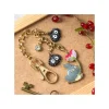 Maison Ghibli Straps|Chaînette Charms Totoro Gris & Fleur - Mon Voisin Totoro