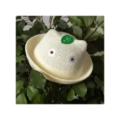 Maison Ghibli Accessoires|Chapeau Tricoté Enfant Totoro Blanc - Mon Voisin Totoro
