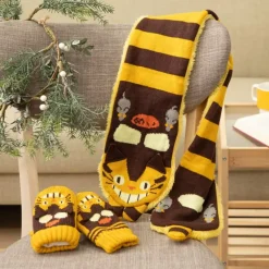 Maison Ghibli Textile|Écharpe Chatbus - Mon Voisin Totoro