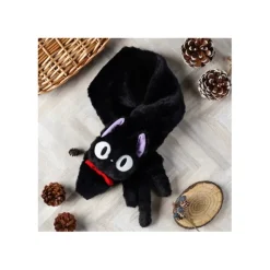 Maison Ghibli Textile|Écharpe peluche Jiji - Kiki la petite sorcière