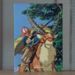 Maison Ghibli Classement|Chemise A4 Ashitaka et Yakuru - Princesse Mononoké