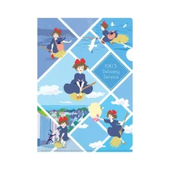 Maison Ghibli Classement|Chemise A4 Kiki vole - Kiki la petite sorcière