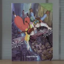 Maison Ghibli Classement|Chemise A4 Pouvoir du Cristal - Le Château dans le ciel