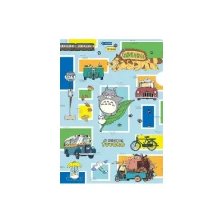 Maison Ghibli Classement|Chemise A4 Véhicules - Mon voisin Totoro