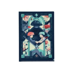Maison Ghibli Classement|Chemise Art Déco A4 - Le Château dans le ciel