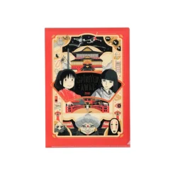 Maison Ghibli Classement|Chemise Art Déco A4 - Le Voyage de Chihiro