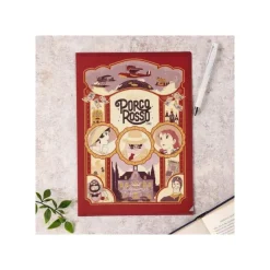 Maison Ghibli Classement|Chemise Art Déco A4 - Porco Rosso