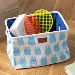 Maison Ghibli Mobilier|Coffre de rangement Silhouette Totoro Bleu - Mon Voisin Totoro