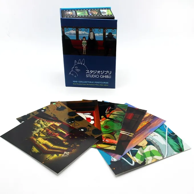 Maison Ghibli Cartes Postales Et Papier À Lettres|Coffret 100 cartes postales de collection serie 1 - Studio Ghibli