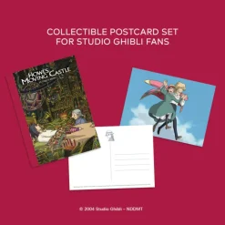 Maison Ghibli Cartes Postales Et Papier À Lettres|Collection 30 cartes postales - Le Château ambulant