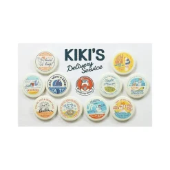 Maison Ghibli Badges|Collection de badges vintage 1 badge Mystere - Kiki la petite sorcièr
