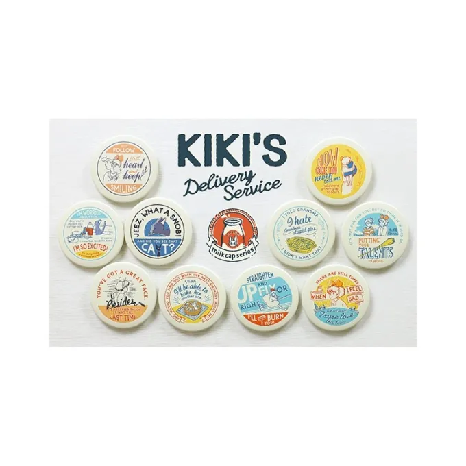 Maison Ghibli Badges|Collection de badges vintage 1 badge Mystere - Kiki la petite sorcièr
