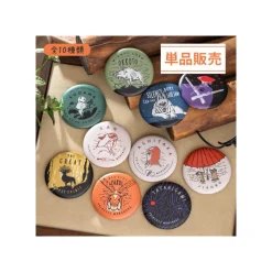 Maison Ghibli Badges|Collection de badges vintage 10 PCS - Princesse Mononoké