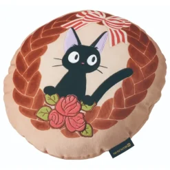 Maison Ghibli Mobilier|Coussin Jiji Couronne de pain - Kiki la petite sorcière
