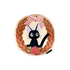Maison Ghibli Mobilier|Coussin Jiji Couronne de pain - Kiki la petite sorcière