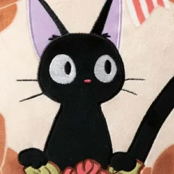 Maison Ghibli Mobilier|Coussin Jiji Couronne de pain - Kiki la petite sorcière