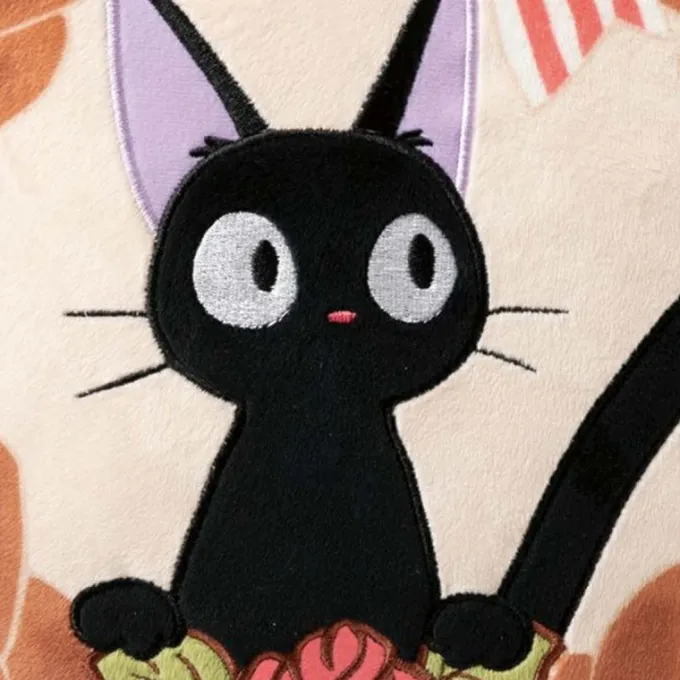 Maison Ghibli Mobilier|Coussin Jiji Couronne de pain - Kiki la petite sorcière