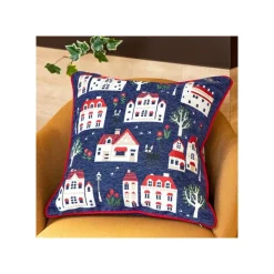 Maison Ghibli Mobilier|Coussin Jiji Maisons 45x45cm - Kiki la petite sorcière
