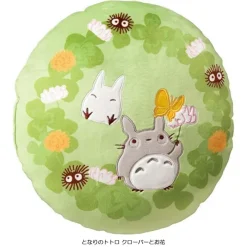 Maison Ghibli Mobilier|Coussin Totoro Trèfle - Mon Voisin Totoro
