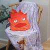 Maison Ghibli Linge De Maison|Couverture coussin Calcifer - Le Château ambulant