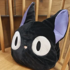 Maison Ghibli Linge De Maison|Couverture coussin Jiji - Kiki la petite sorcière