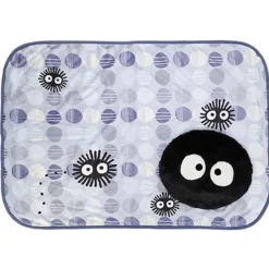 Maison Ghibli Linge De Maison|Couverture coussin Noiraude - Mon Voisin Totoro