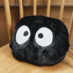 Maison Ghibli Linge De Maison|Couverture coussin Noiraude - Mon Voisin Totoro