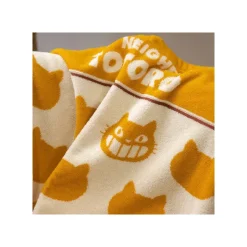 Maison Ghibli Linge De Maison|Couverture de sieste Chatbus 85x115 cm - Mon Voisin Totoro