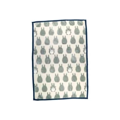 Maison Ghibli Linge De Maison|Couverture Silhouette Totoro Gris 100x140 cm - Mon Voisin Totoro