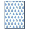 Maison Ghibli Linge De Maison|Couverture Silhouette Totoro Bleu 100x140 cm - Mon Voisin Totoro